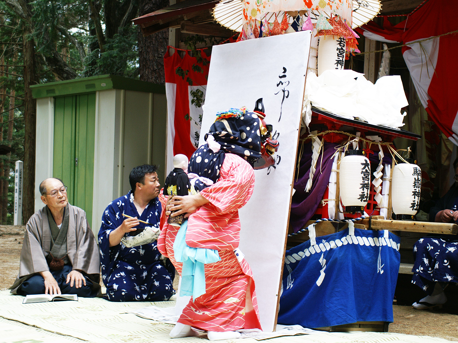 小川若宮神社例祭 葛の葉の舞