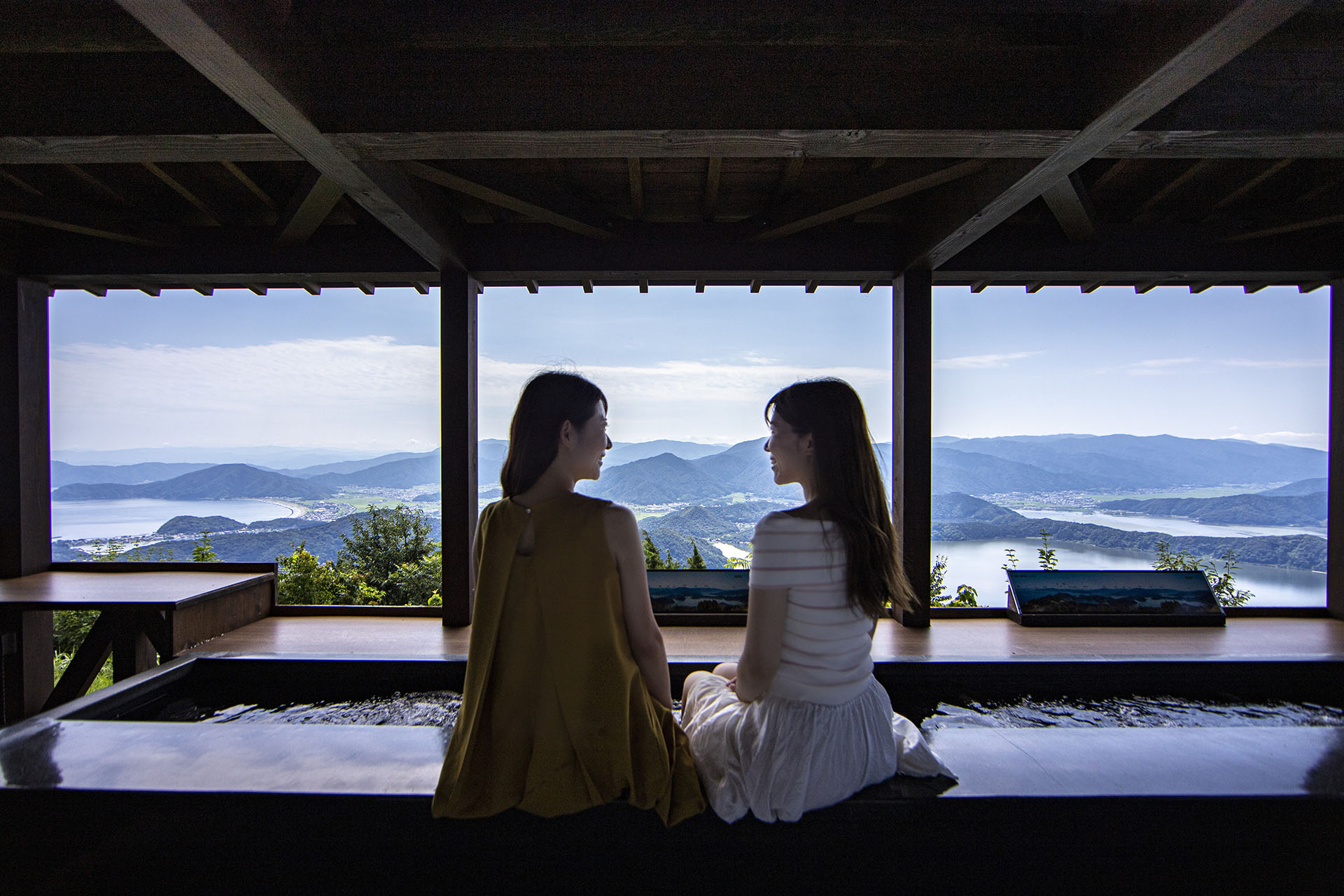 オススメ絶景足湯