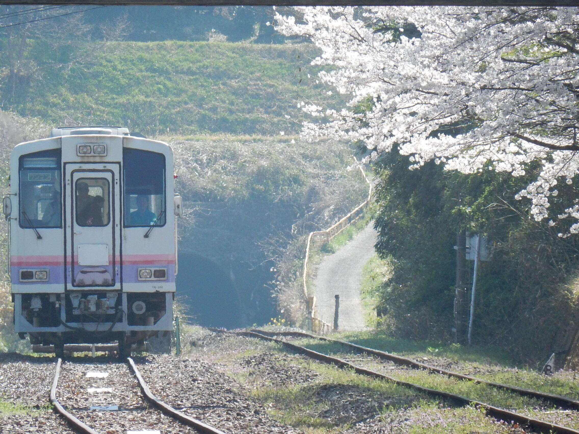 高千穂鉄道営業当時の車両を運転体験