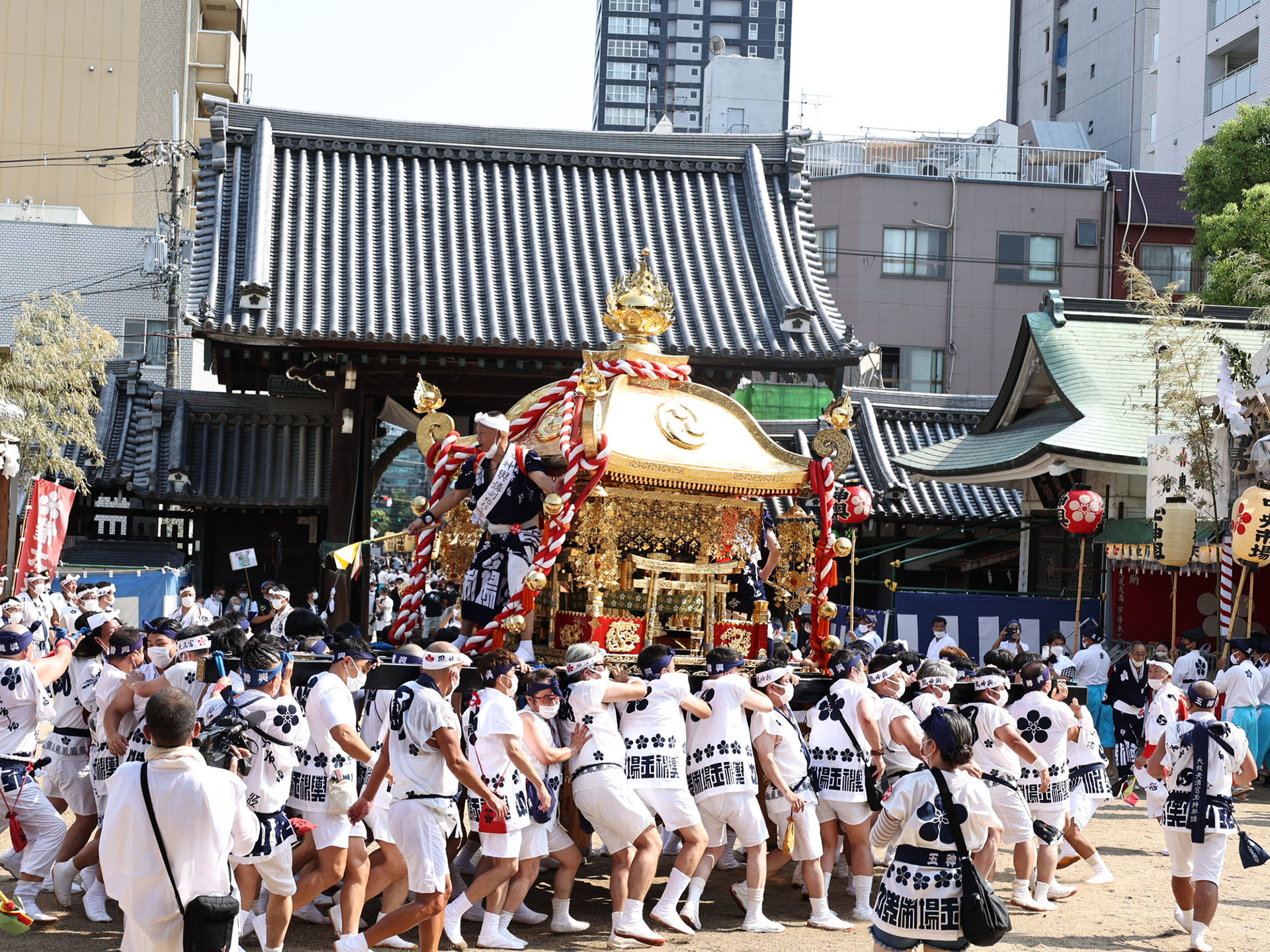 日本三大祭りのひとつ、天神祭