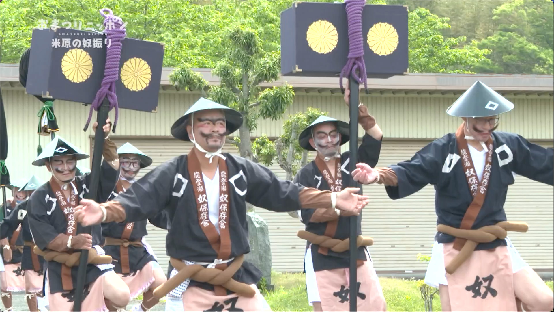 参勤交代を踏襲した 軽妙な大行列！ 米原の奴振り